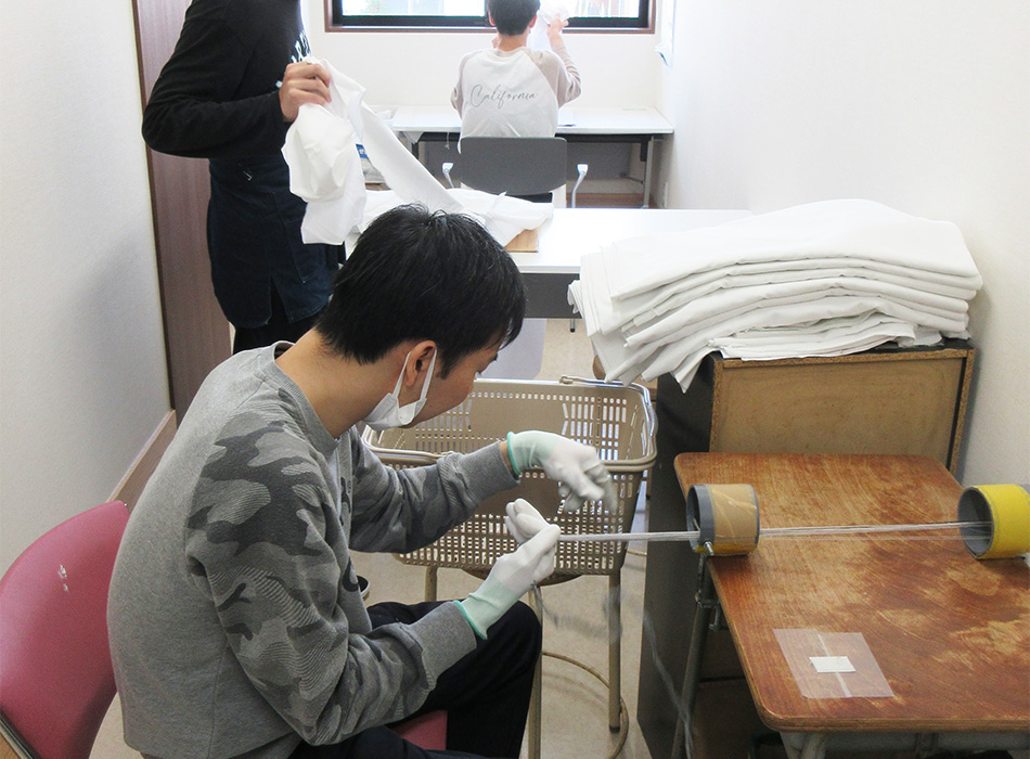 敦賀市立やまびこ園 わーくわーくグループ（軽作業）　写真