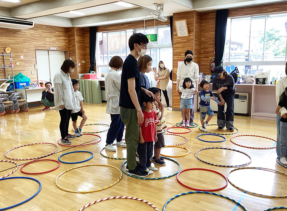 松原保育園　保育参加 写真