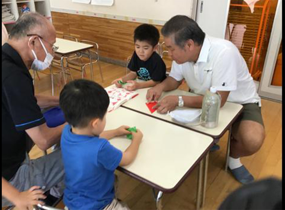 松原保育園 祖父母のつどい 写真